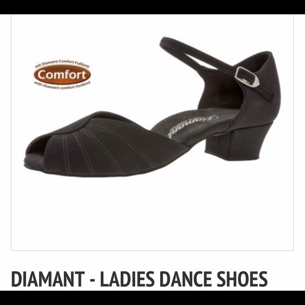 NWOT. DIAMANT’E -Ballroom Dance Shoes  Size 11